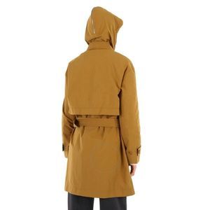 KENZO Coat trench jacket Belted HoodedSz 12 NWT retail $1,200